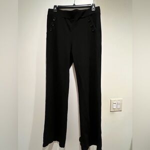 Betabrand Black dress pants.